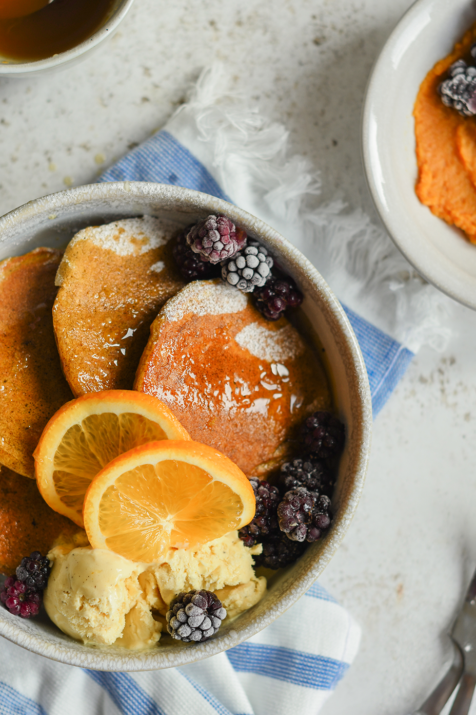 Pumpkin spiced pancakes