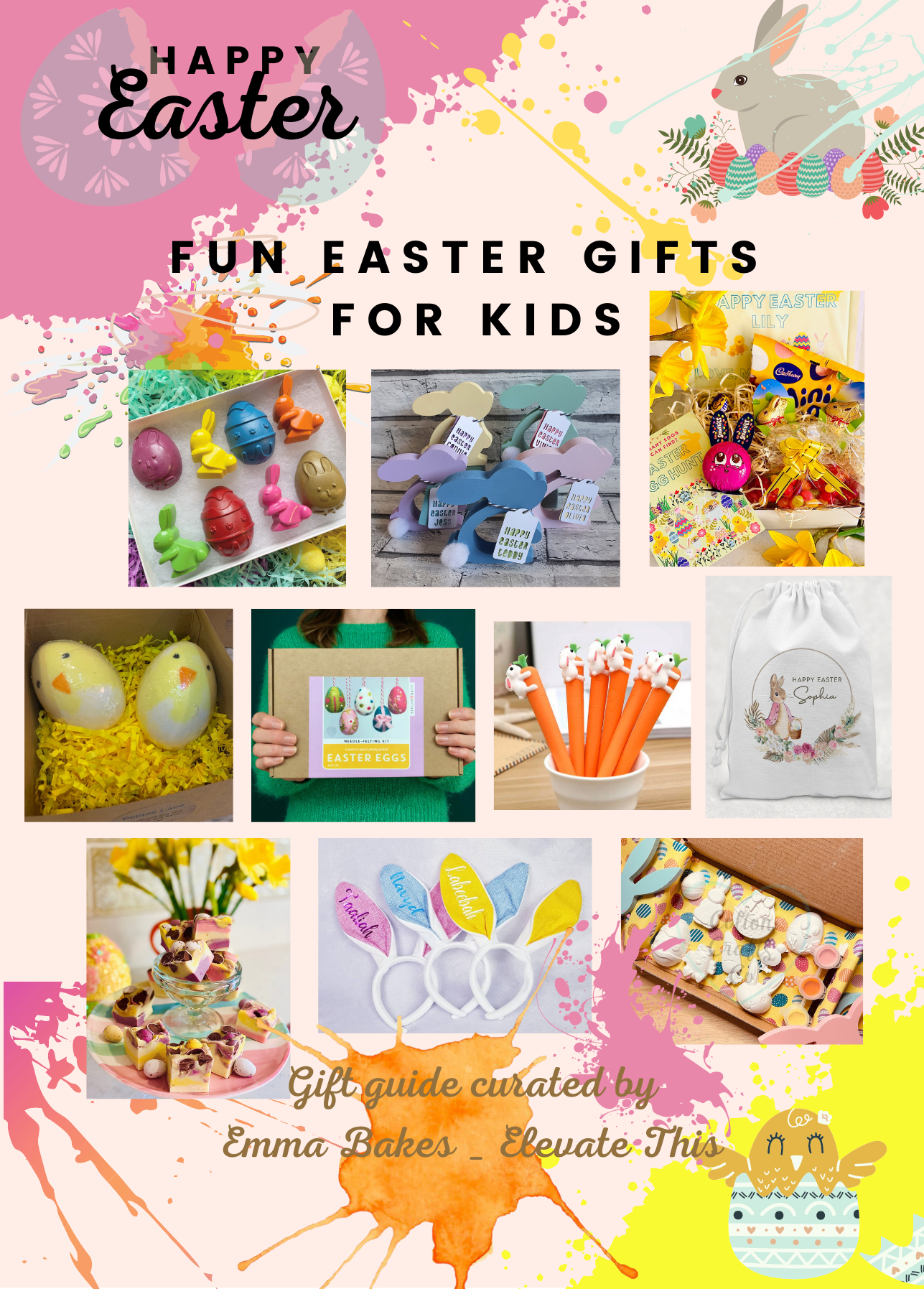 Fun Easter gifts for kids - a gift guide full of ideas to keep the kids happy and engaged this Easter