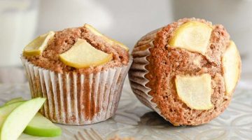 Apple pie muffins; perfect for cosy days in