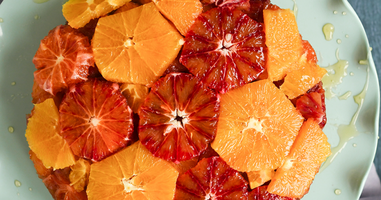 Citrus upside down cake